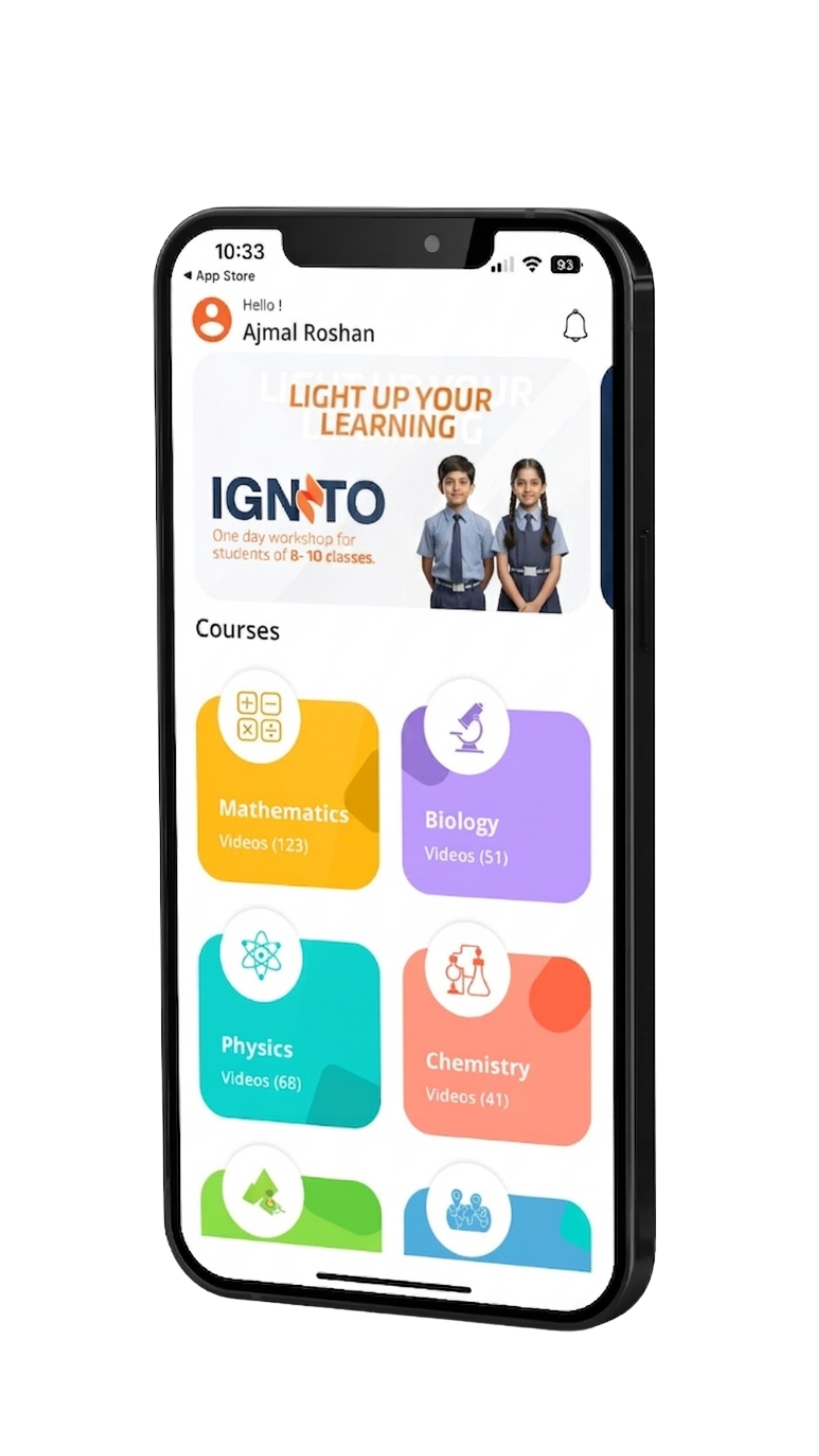 Candela Learning App screenshot